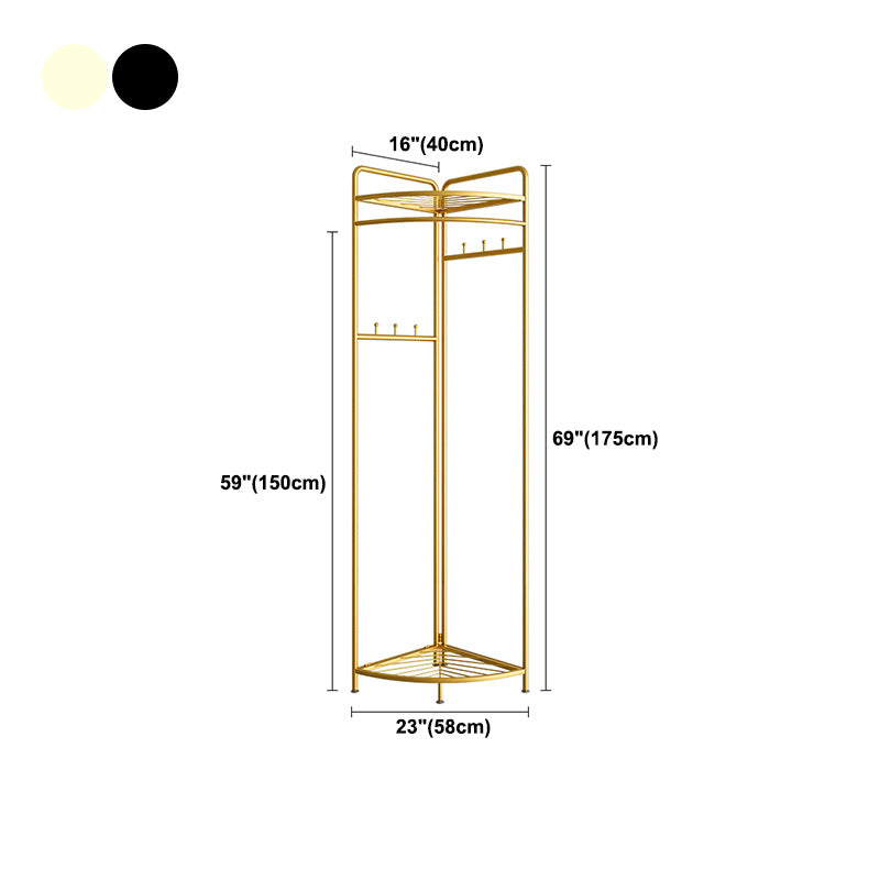 Modern Coat Hanger Metal Hanger with Hook Partition Coat Hanger