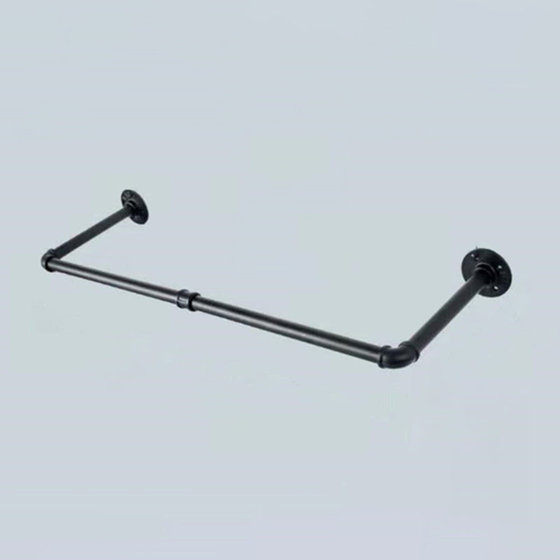 Industrial Style Coat Hanger Metal Water Pipe Wall Mounted Coat Rack