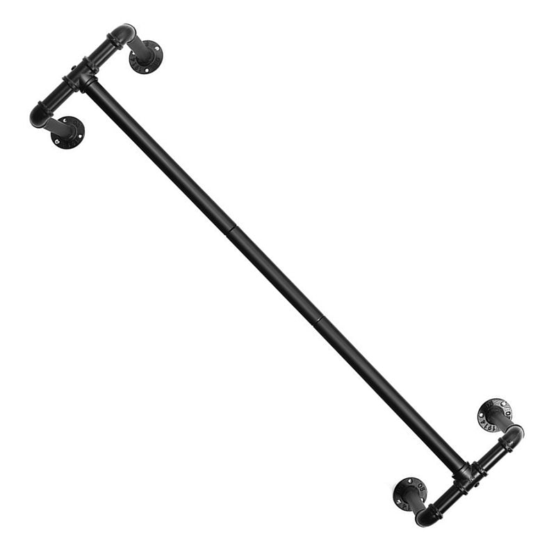 Industrial Style Coat Hanger Metal Water Pipe Wall Mounted Coat Rack