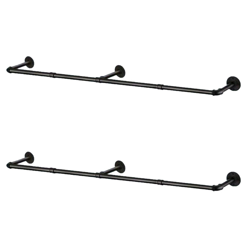 Industrial Style Coat Hanger Metal Water Pipe Wall Mounted Coat Rack