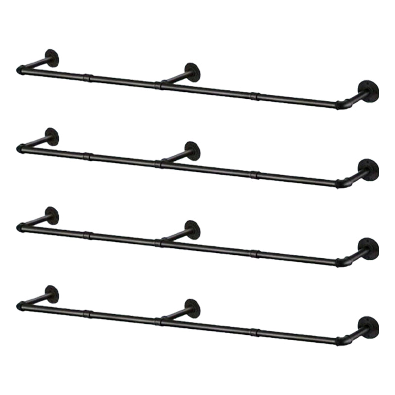 Industrial Style Coat Hanger Metal Water Pipe Wall Mounted Coat Rack