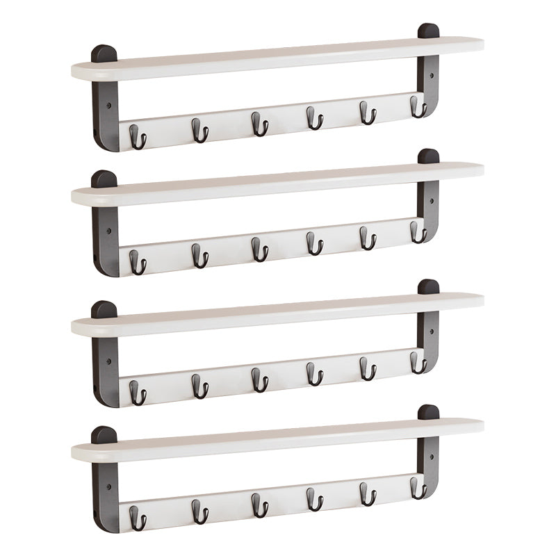 Industrial Entryway Kit Metal Wall Mounted Hooks Shelving Included Hall Stand