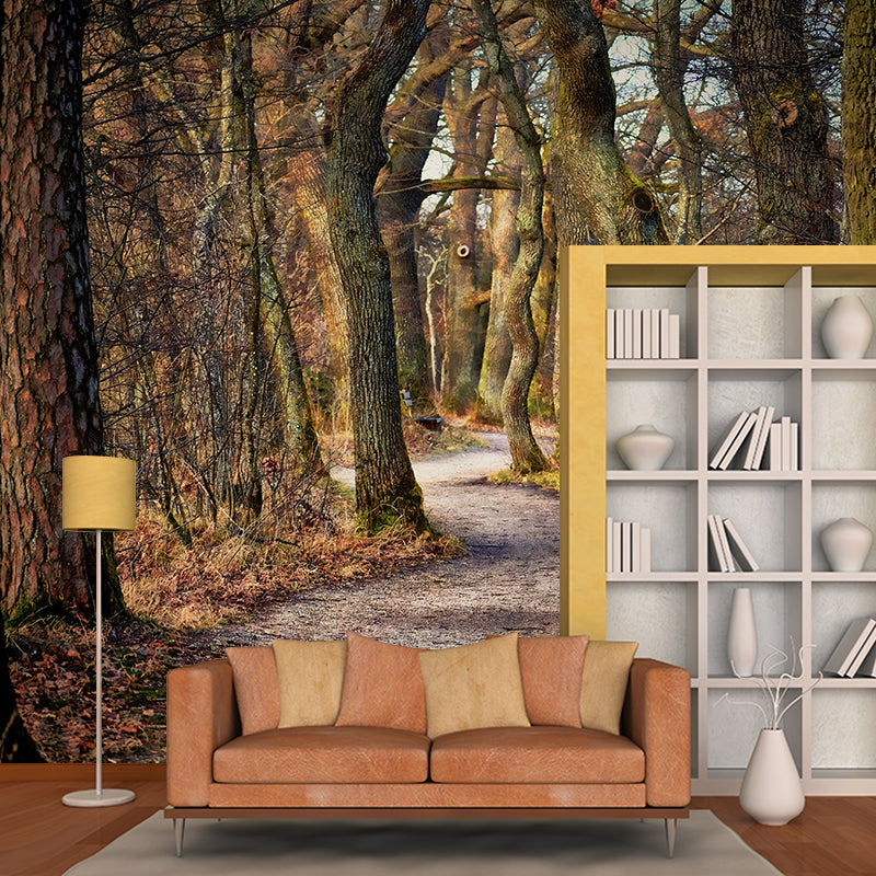 Forest Environmental Wall Mural Stain Resistant Environmental Wall Mural