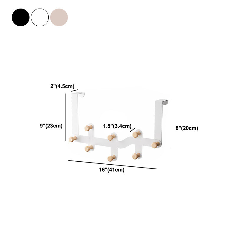 Industrial Entryway Kit Metal Wall Mounted Hooks Included Hall Stand