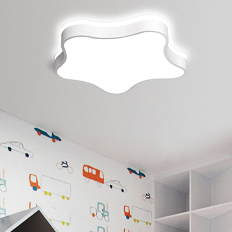 Multi-Color Flush Lamp Modern Style Flush Mount Light Fixtures for Kids Room