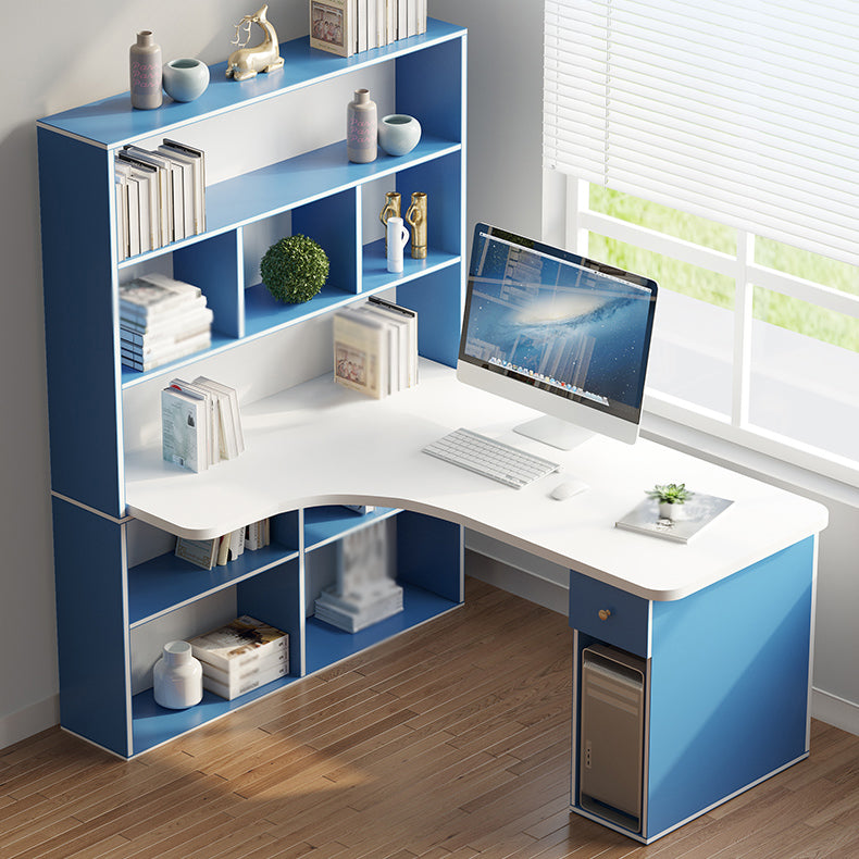 Modern Style Home Office Desk Bedroom Artificial Wood Writing Table Corner Table