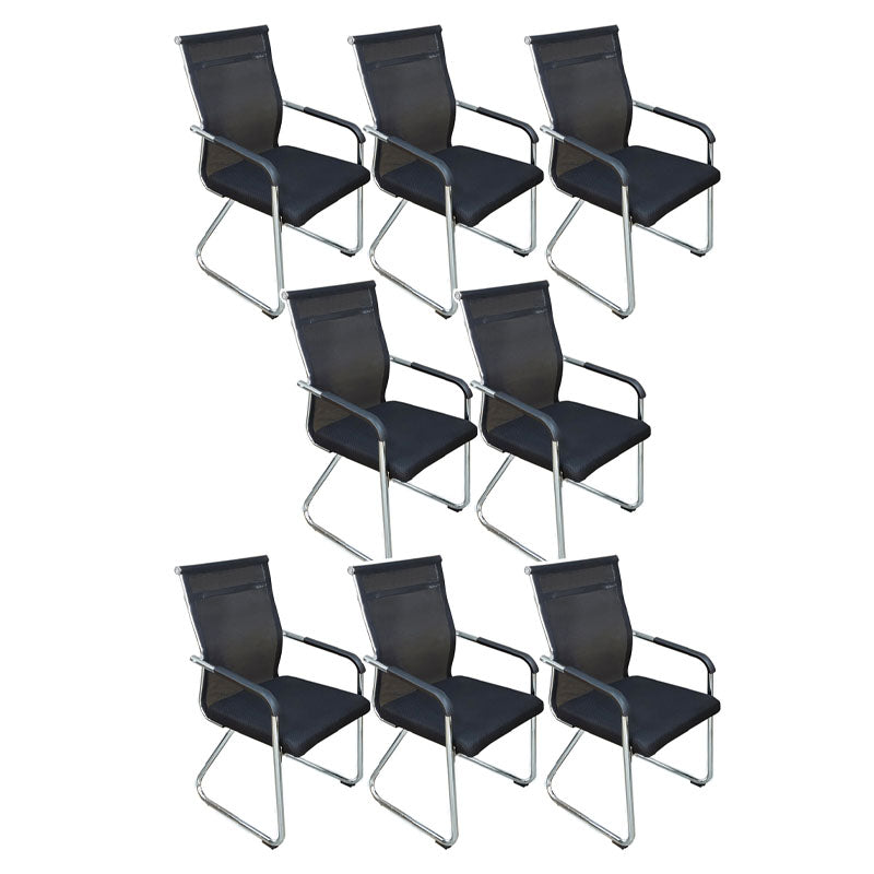 Ergonomic Mesh Mid-Back Desk Chair Stainless Steel No Distressing Office Chair