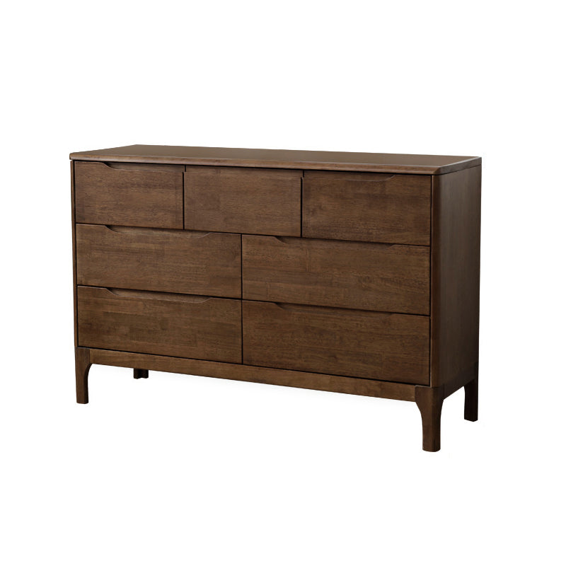 16" D Solid Wood Storage Chest Bedroom Storage Chest Dresser with Drawers