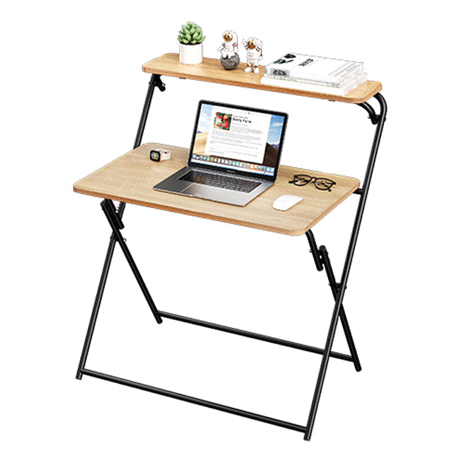 Modern Style Wooden Office Desk Rectangular Folding Writing Desk for Home