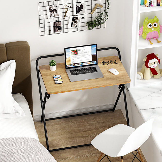 Modern Style Wooden Office Desk Rectangular Folding Writing Desk for Home