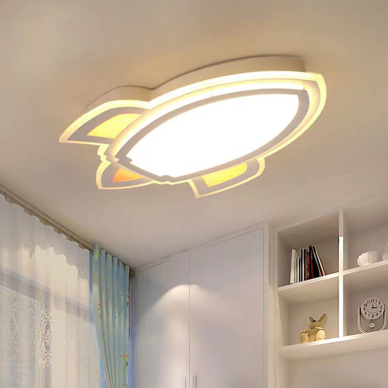 LED Ceiling Mount Light Children Ceiling Lamp with Acrylic Shade for Kindergarten