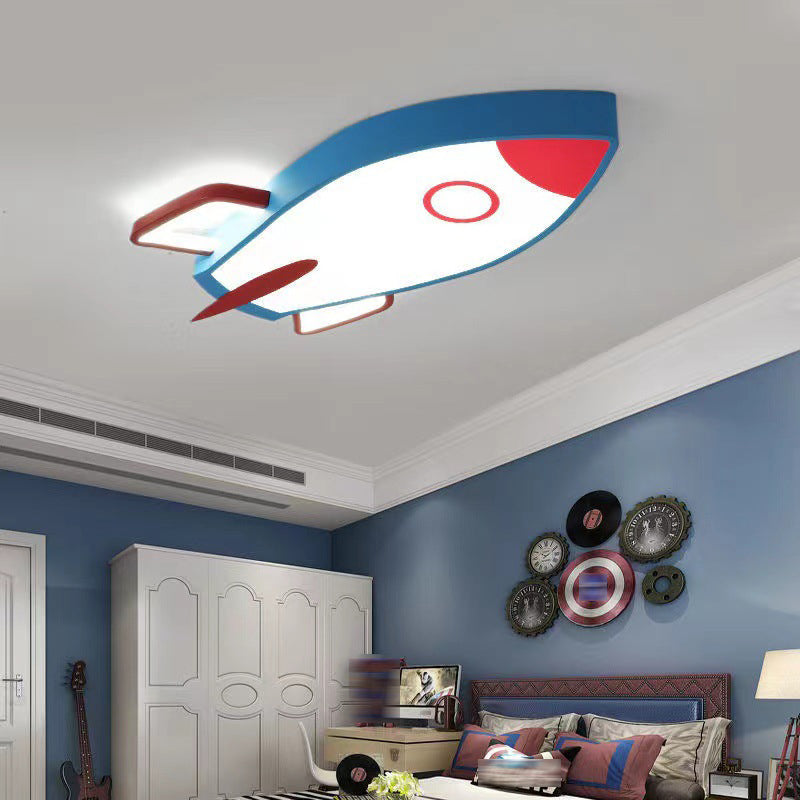 LED Ceiling Mount Light Children Ceiling Lamp with Acrylic Shade for Kindergarten