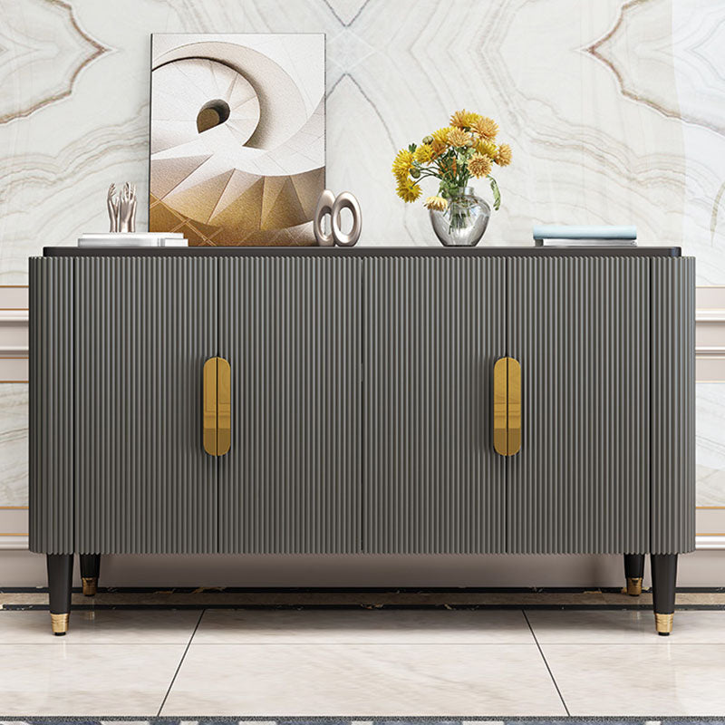 Glam Engineered Wood Credenza Simple Cabinets Dining Server for Living Room