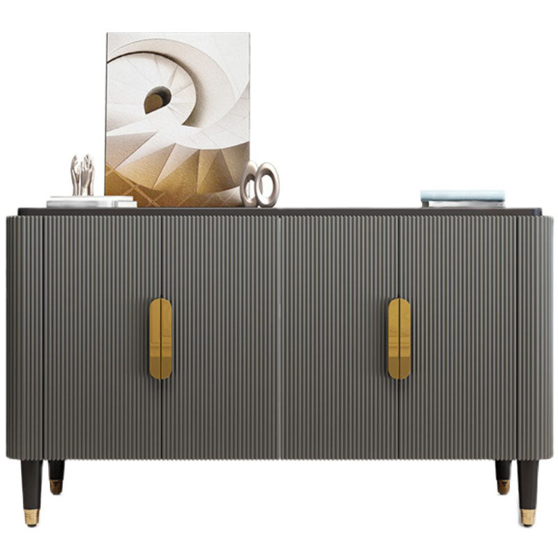 Glam Engineered Wood Credenza Simple Cabinets Dining Server for Living Room