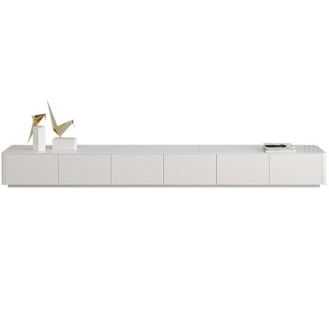 Wood TV Stand , Contemporary 3 / 4 / 6 - Drawers TV Stand - Ivory White