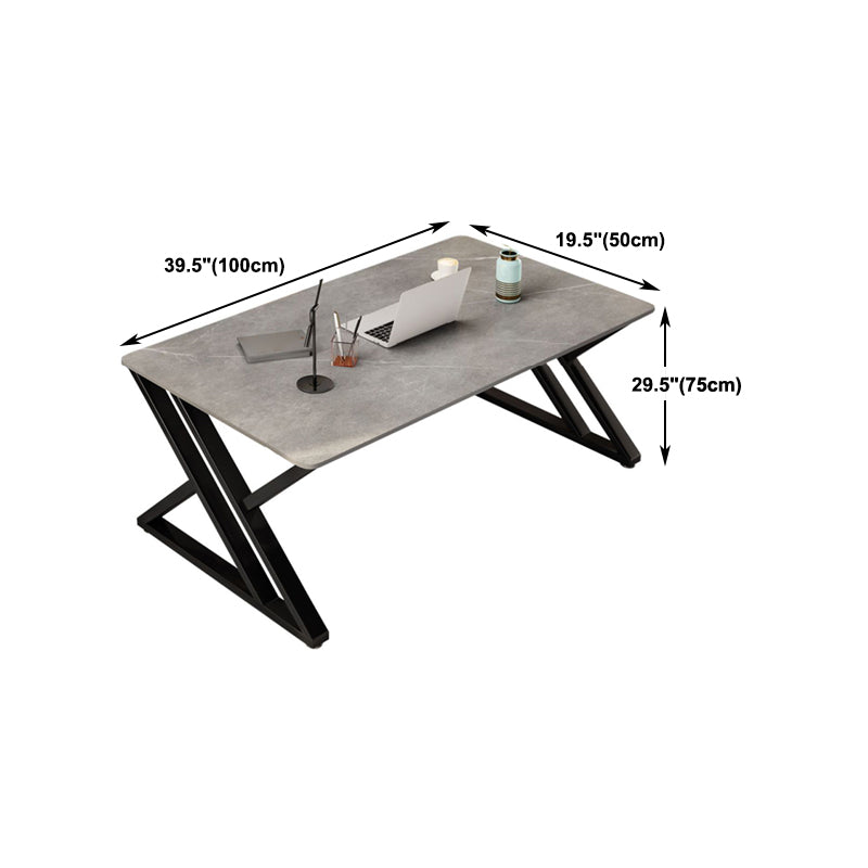 29.5 Inch Height Writing Desk Contemporary Rectangular Office Desk