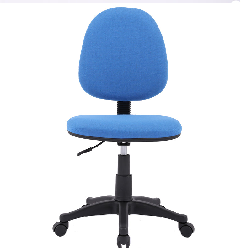 Mid-Back Swivel Office Chair Lumbar Support Desk Chair with Wheels