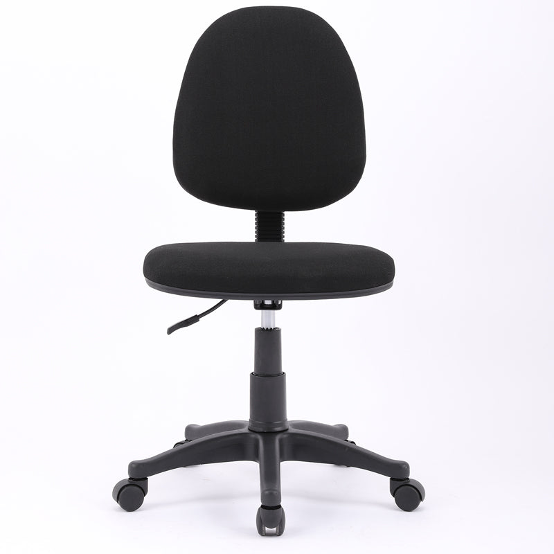 Mid-Back Swivel Office Chair Lumbar Support Desk Chair with Wheels