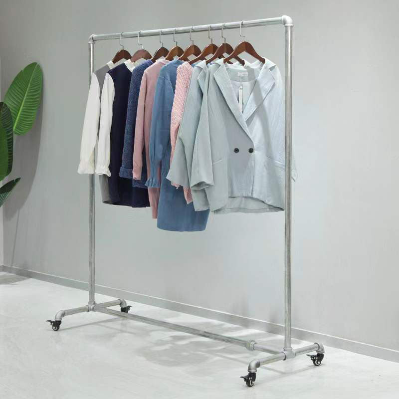 Coat Rack Metal Free Standing Entryway Kit Coat Hanger Living Room