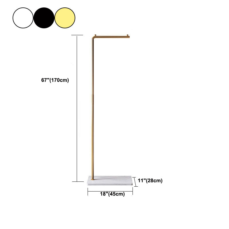 Coat Rack Entryway Kit Hanging Rail Free Standing Coat Hanger