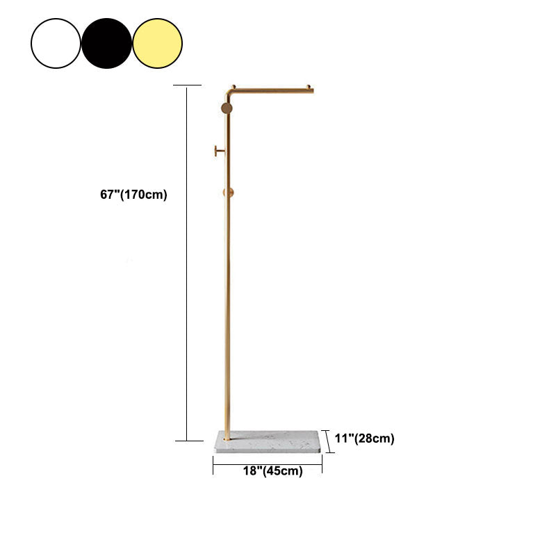 Coat Rack Entryway Kit Hanging Rail Free Standing Coat Hanger