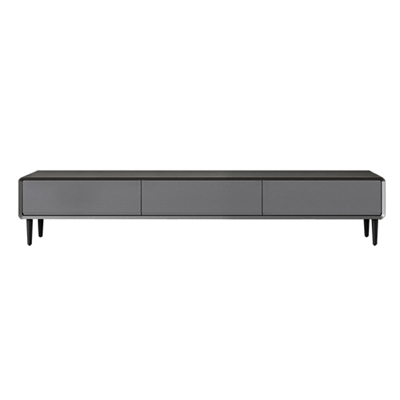 Industrial Rectangle TV Stand Home TV Cabinet with Splayed Legs