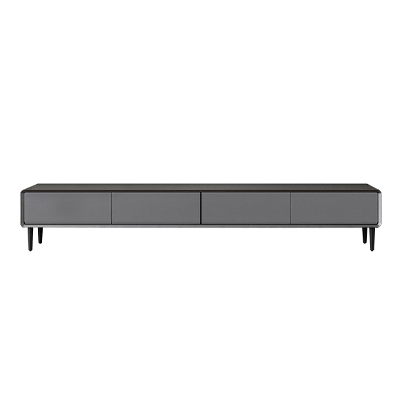 Industrial Rectangle TV Stand Home TV Cabinet with Splayed Legs