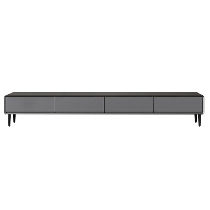 Industrial Rectangle TV Stand Home TV Cabinet with Splayed Legs