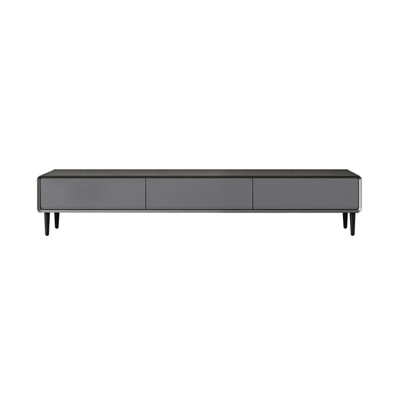 Industrial Rectangle TV Stand Home TV Cabinet with Splayed Legs