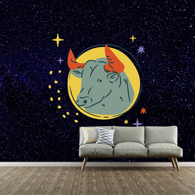 Modern Illustration Mural Wallpaper Constellation Indoor Wall Mural