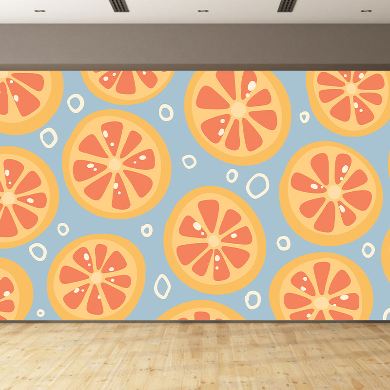 Illustration Environment Friendly Mural Wallpaper Fruits Living Room Wall Mural