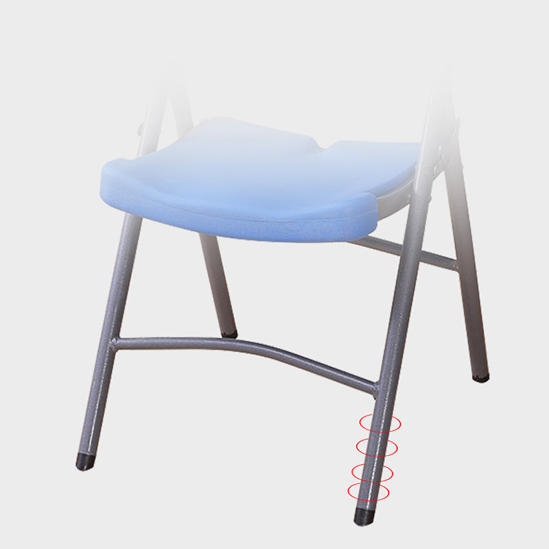 Armless Foldable Conference Chair Modern Plastic Office Chair