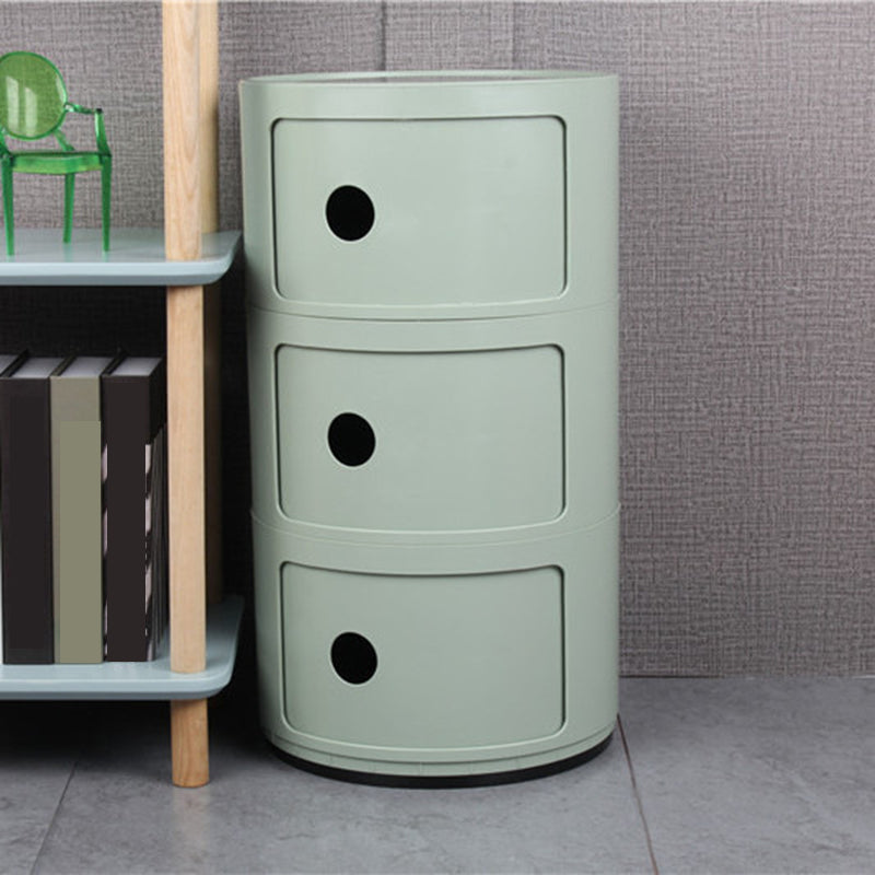 2/3/4-Door Nightstand (India) 12.6" H Plastic Bedside Cabinet