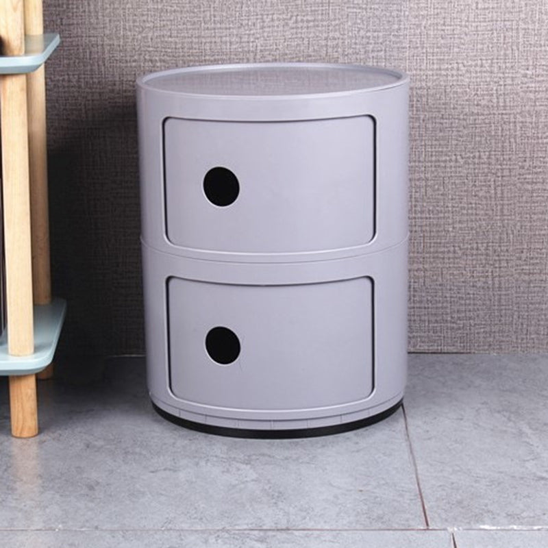 2/3/4-Door Nightstand (India) 12.6" H Plastic Bedside Cabinet