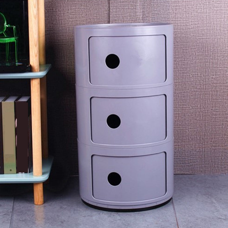 2/3/4-Door Nightstand (India) 12.6" H Plastic Bedside Cabinet