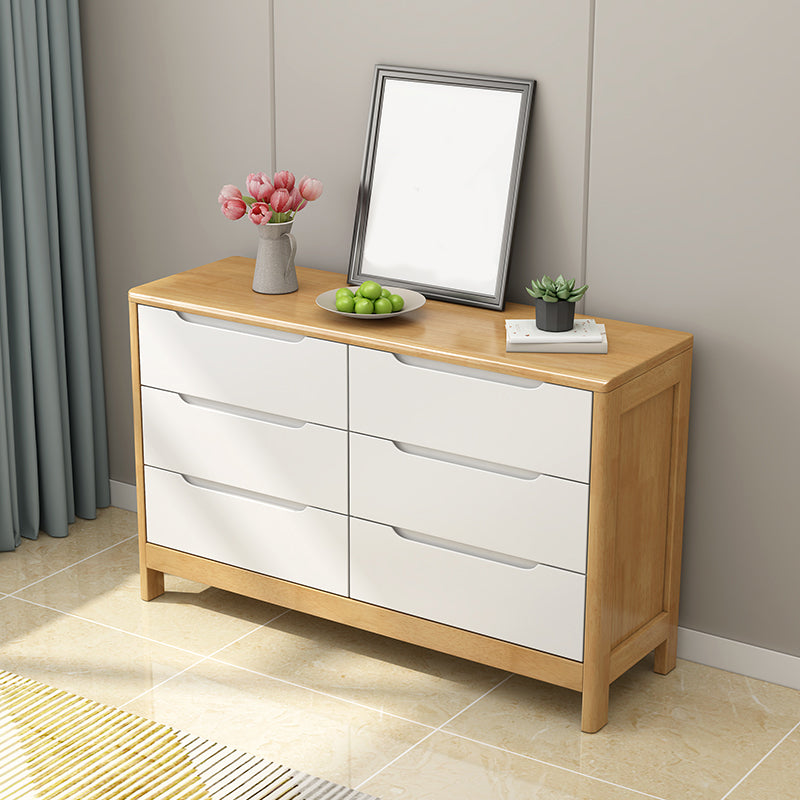 16" W Solid Wood Storage Chest Modern Storage Chest with Drawers