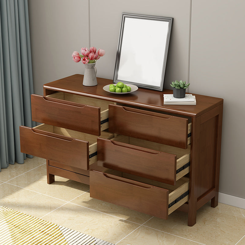 16" W Solid Wood Storage Chest Modern Storage Chest with Drawers