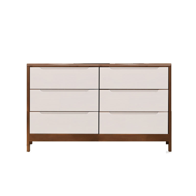 16" W Solid Wood Storage Chest Modern Storage Chest Dresser with Drawers