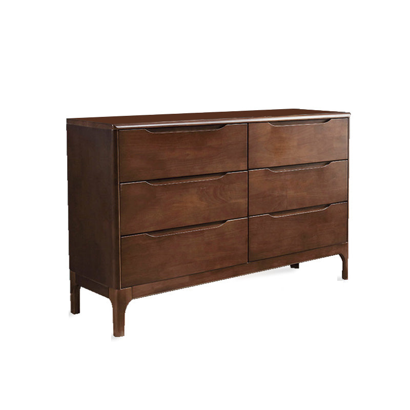 16" W Solid Wood Storage Chest Modern Storage Chest Dresser with Drawers