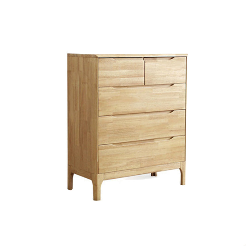 16" W Solid Wood Storage Chest Modern Storage Chest Dresser with Drawers