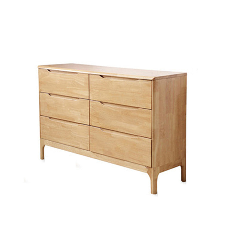 16" W Solid Wood Storage Chest Modern Storage Chest Dresser with Drawers