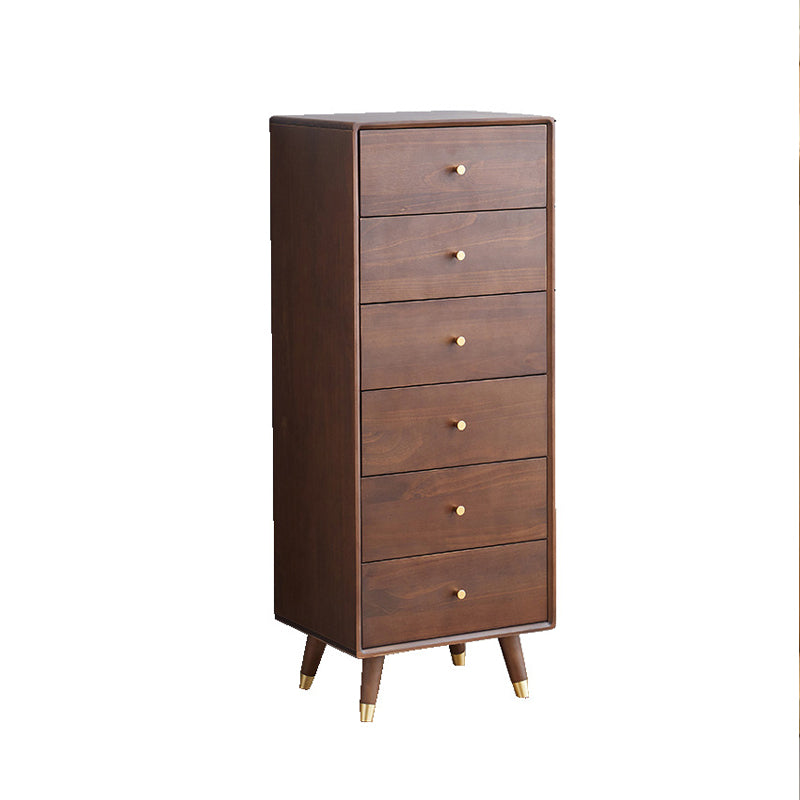 16" W Vertical Wooden Storage Chest Modern Storage Chest Dresser with Drawers