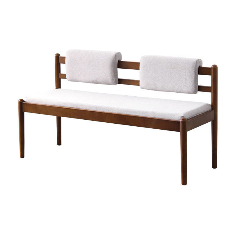 25.5 Inch H Beech Wood Modern Bedroom Seating Bench With Straight Legs