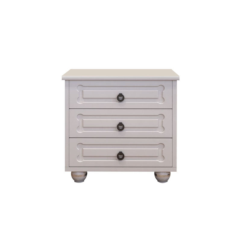 White Storage Chest 16" W Storage Chest Dresser with Drawers for Bedroom