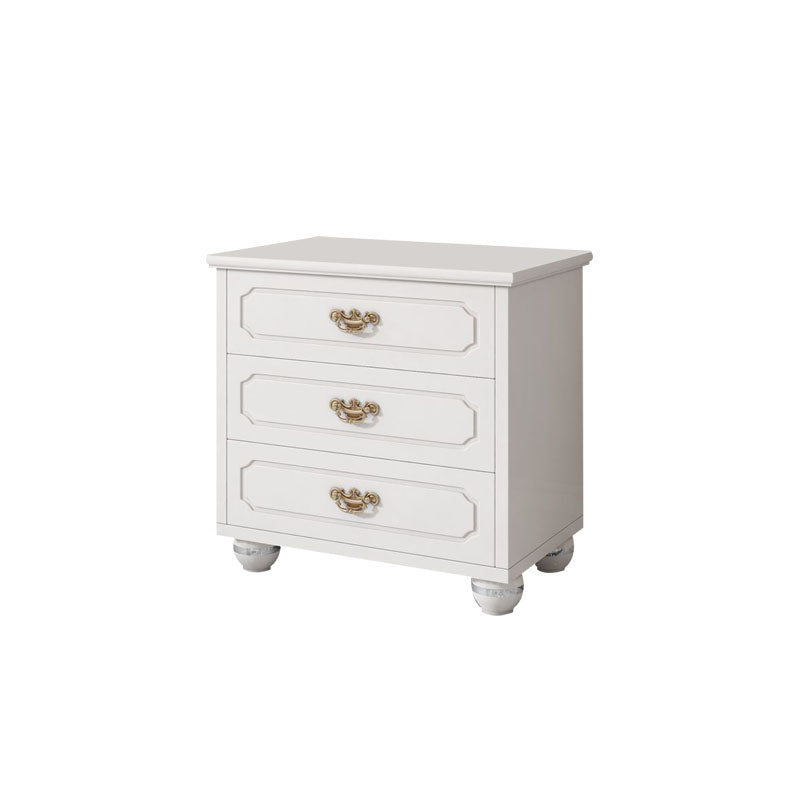 White Storage Chest 16" W Storage Chest Dresser with Drawers for Bedroom