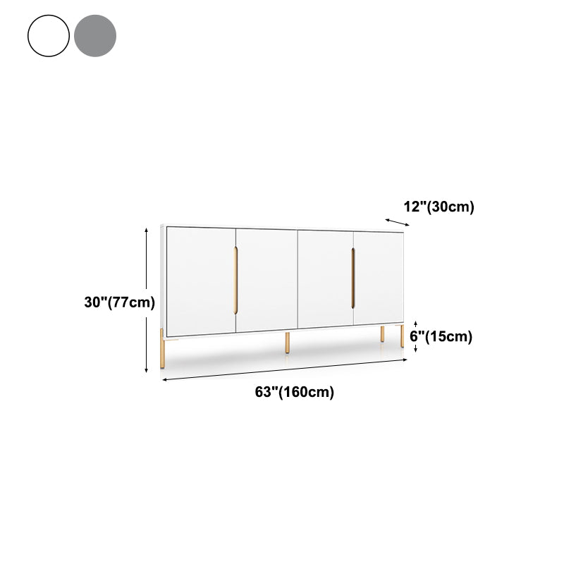 31-inch Height Buffet Server Modern Style Dining Server for Living Room