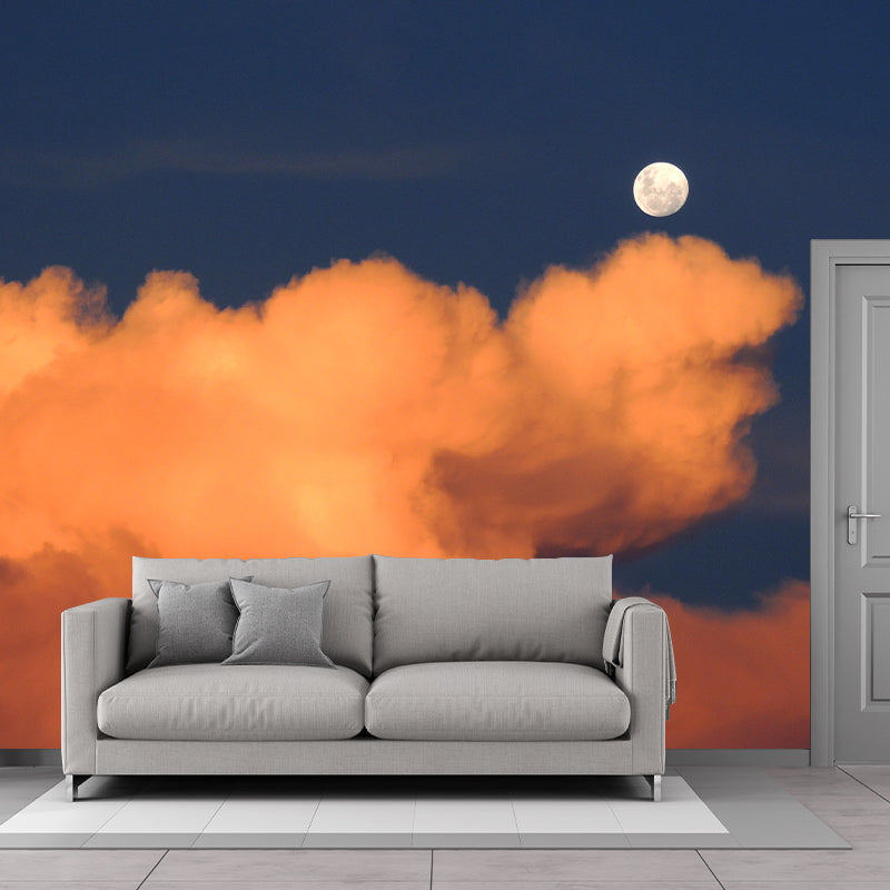 Photography Sky Print Resistant Wall Mural Environmental Living Room Wall Mural