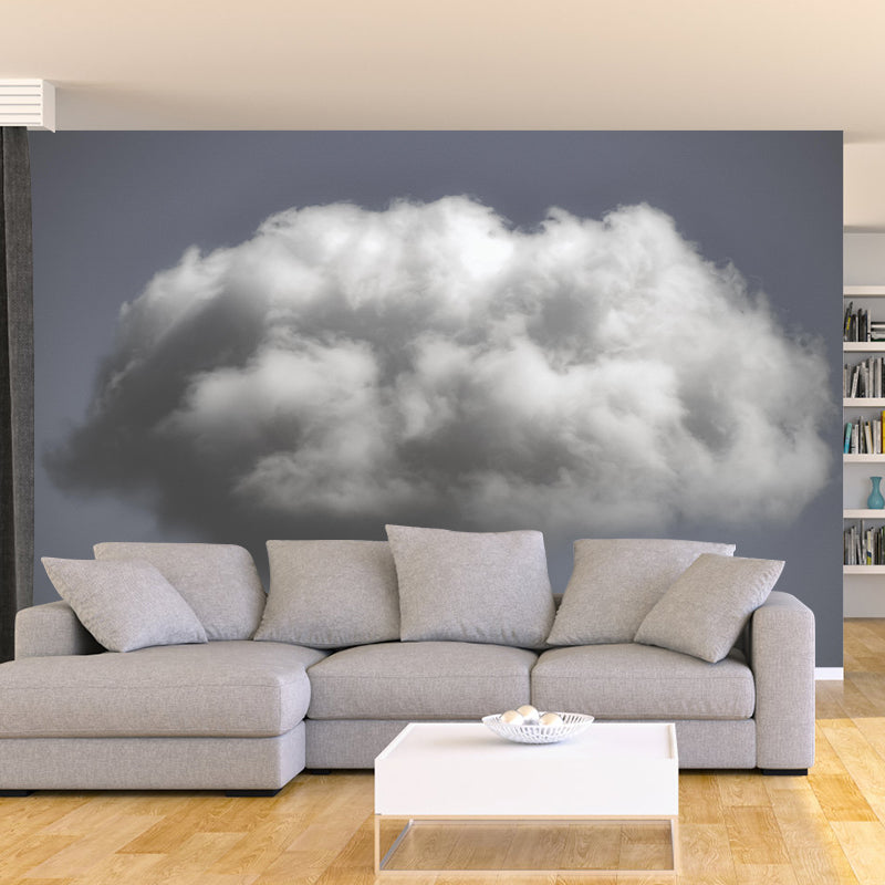 Sky Pattern Contemporary Wallpaper Stain Resistant Photography Wall Mural