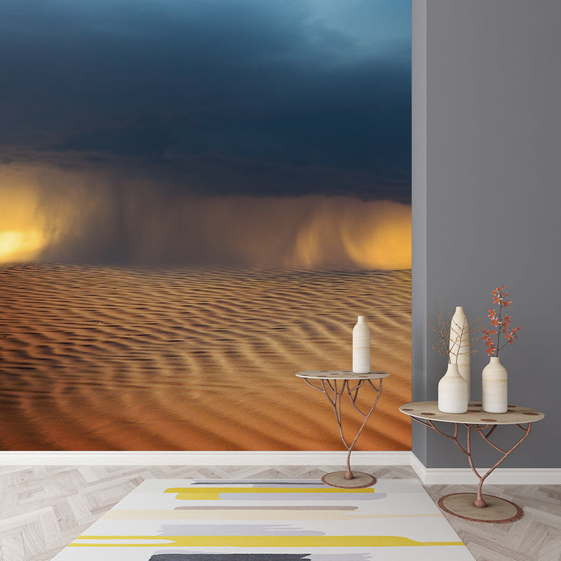 Mildew Resistant Wall Mural Sand Photography Environmental Desert Wallpaper