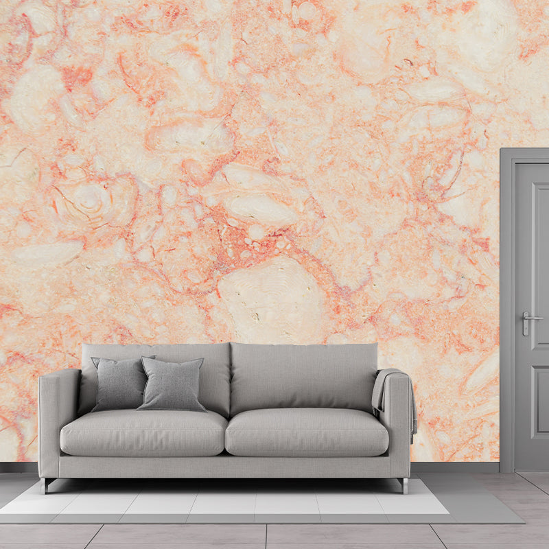 Marble Illustration Mural Wallpaper Environment Friendly Living Room Wall Mural